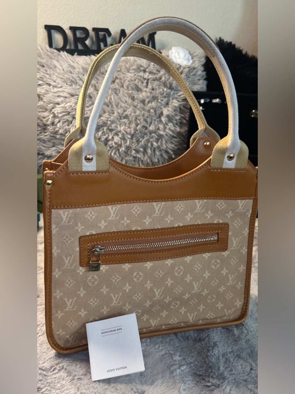 Louis Vuitton Monogram Mini Lin Sac Catherine handbag (Circa 2004) - Picture 14 of 16